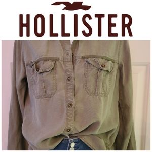 4/$20 Hollister Button Up Blouse